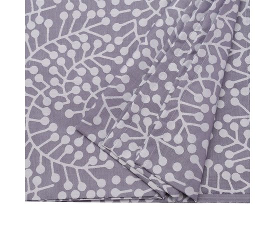 Скатерть из хлопка фиолетово-серого цвета с рисунком Спелая смородина, Scandinavian touch, 180х260см, Tkano, фото , изображение 6