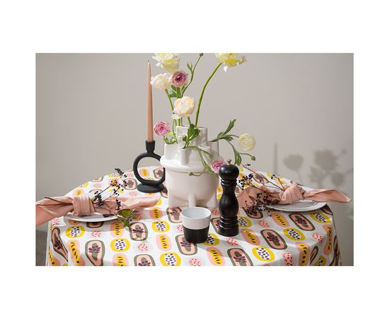 Скатерть на стол с принтом Passion Fruit из коллекции Wild, 170х170 см, Tkano, фото , изображение 4