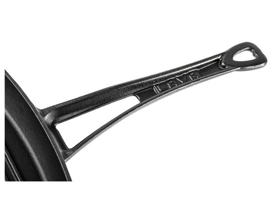 Сковорода-гриль чугунная, 26*26 см, LAVA, фото , изображение 7