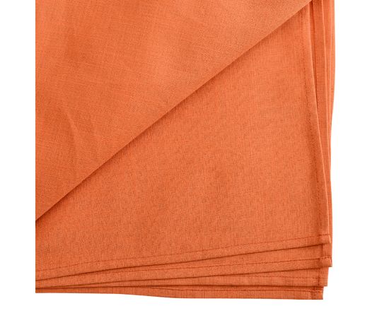Скатерть на стол из хлопка оранжевого цвета Russian North, 170х170 см, Tkano, фото , изображение 6