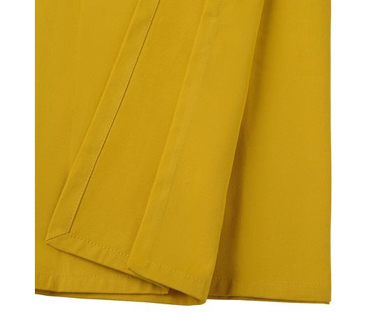 Скатерть из хлопка горчичного цвета из коллекции Prairie, 170х170 см, Tkano, фото , изображение 3