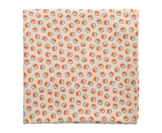 Скатерть на стол из хлопка с графичным принтом Ягоды Russian North, 150х250 см, Tkano, фото 