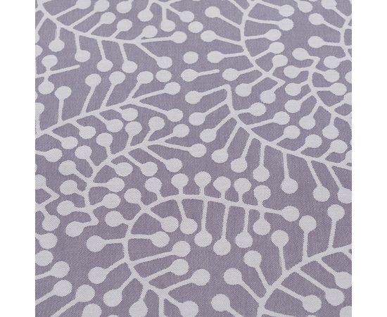 Скатерть из хлопка фиолетово-серого цвета с рисунком Спелая смородина, Scandinavian touch, 180х260см, Tkano, фото , изображение 5