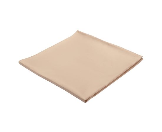 Скатерть бежевого цвета с фактурным жаккардовым рисунком из хлопка из коллекции Essential, 180х180 см, Tkano, фото , изображение 3