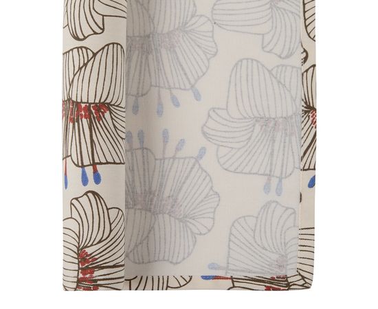 Салфетка сервировочная из хлопка молочного цвета с принтом Цветы из коллекции Prairie, 45х45 см, Tkano, фото , изображение 2