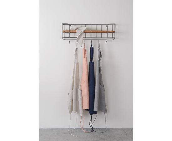 Фартук из умягченного льна бежевого цвета, 70х82 см, Tkano, фото , изображение 3