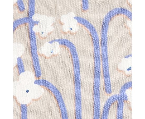 Набор из двух муслиновых полотенец с принтом Полярный цветок из коллекции Scandinavian touch, 50х70 см, Tkano, фото , изображение 3