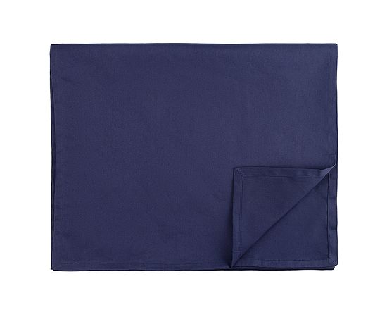 Дорожка на стол из хлопка темно-синего цвета из коллекции Essential, 45х150 см, Tkano, фото 