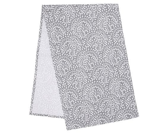 Дорожка на стол серого цвета с принтом Спелая Смородина из коллекции Scandinavian touch, 45х150 см, Tkano, фото , изображение 3