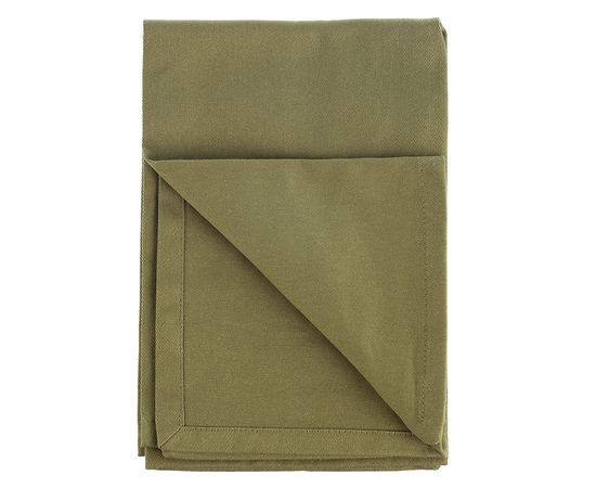 Набор из двух салфеток сервировочных из хлопка оливкового цвета из коллекции Essential, 45х45 см, Tkano, фото , изображение 5