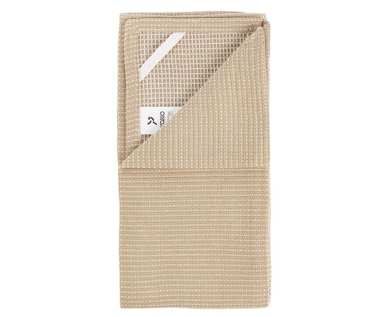 Набор из двух кухонных вафельных полотенец  бежевого цвета из коллекции Essential, 50х70 см, Tkano, фото , изображение 4