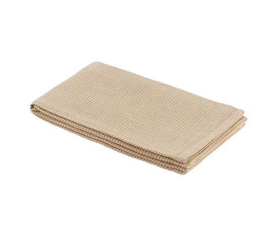 Набор из двух кухонных вафельных полотенец  бежевого цвета из коллекции Essential, 50х70 см, Tkano, фото , изображение 3