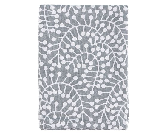 Набор из двух салфеток сервировочных серого цвета с принтом Спелая Смородина из коллекции Scandinavian touch, 45х45 см, Tkano, фото 