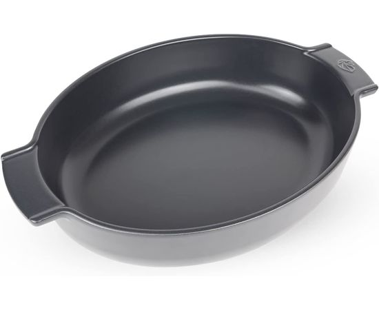 Форма для запекания овальная SLATE 2,2 л, 31 х 20 см, серый, Peugeot, фото 