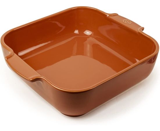 Форма для запекания квадратная TERRACOTTA 2,7 л, 28 см, терракотовый, Peugeot, фото 