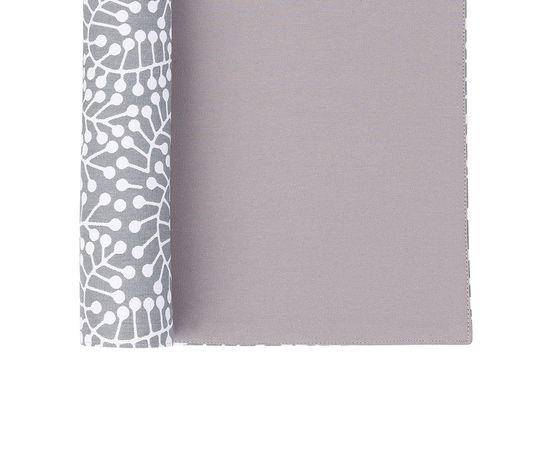 Салфетка двухсторонняя под приборы серая с принтом Спелая Смородина из коллекции Scandinavian touch, 35х45 см, Tkano, фото , изображение 3