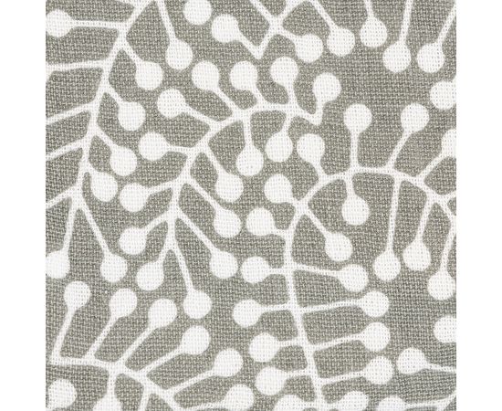 Набор из двух муслиновых полотенец серого цвета с принтом Спелая Смородина из коллекции Scandinavian touch, 50х70 см, Tkano, фото , изображение 5