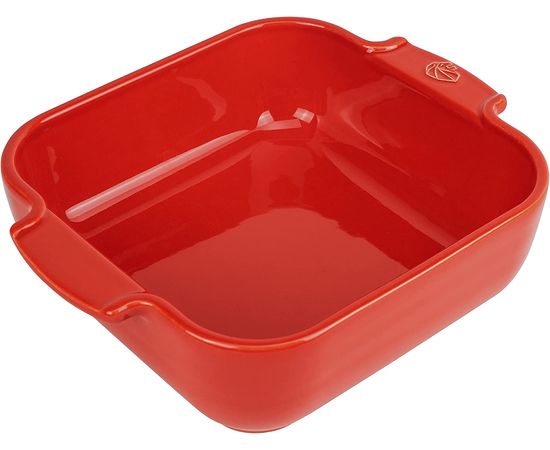 Форма для запекания квадратная RED 1,1 л, 21 см, красный, Peugeot, фото 