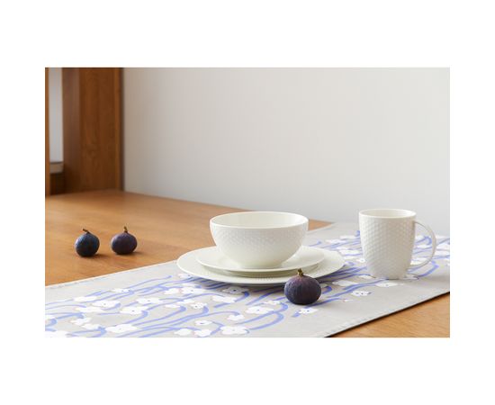 Дорожка на стол с принтом Полярный цветок из коллекции Scandinavian touch, 45х150 см, Tkano, фото , изображение 3