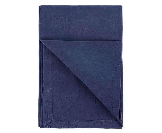Набор из двух салфеток сервировочных из хлопка темно-синего цвета из коллекции Essential, 45х45 см, Tkano, фото , изображение 4