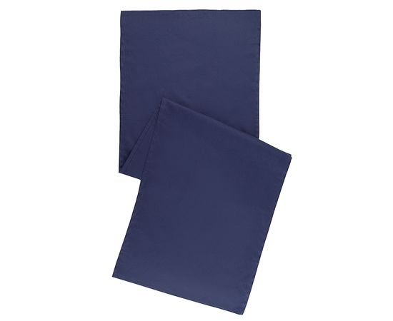 Дорожка на стол из хлопка темно-синего цвета из коллекции Essential, 45х150 см, Tkano, фото , изображение 4