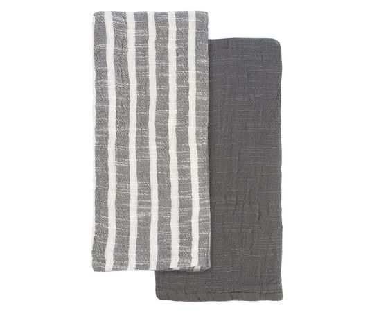 Набор из двух базовых муслиновых полотенец из коллекции Essential, 50х70 см, Tkano, фото 