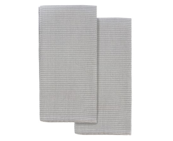 Набор из двух кухонных вафельных полотенец серого цвета из коллекции Essential, 50х70 см, Tkano, фото  Набор из двух кухонных вафельных полотенец серого цвета из коллекции Essential, 50х70 см, Tkano, фото
