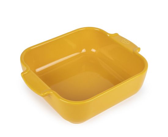 Форма для запекания квадратная SAFFRON YELLOW 1,1 л, 21 см, желтый, Peugeot, фото 