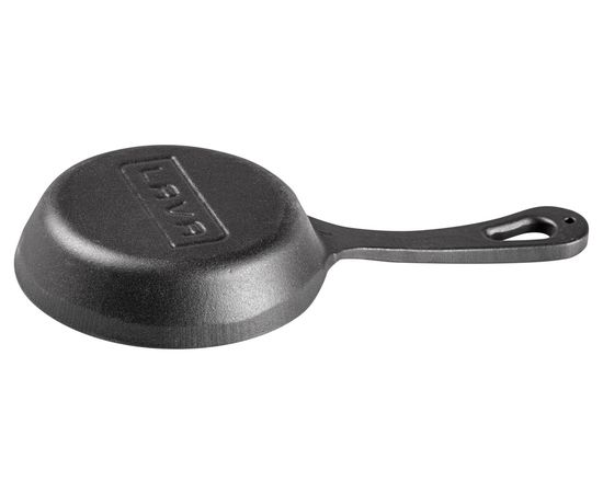 Сковорода чугунная 12 см, LAVA, фото , изображение 4