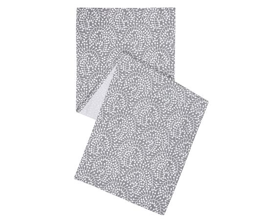 Дорожка на стол серого цвета с принтом Спелая Смородина из коллекции Scandinavian touch, 45х150 см, Tkano, фото , изображение 4