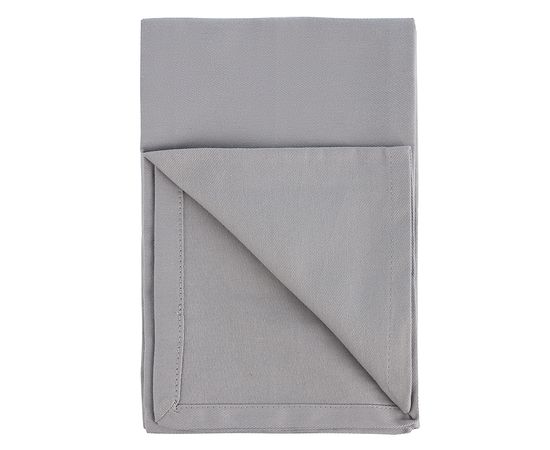 Набор из двух салфеток сервировочных из хлопка серого цвета из коллекции Essential, 45х45 см, Tkano, фото , изображение 4