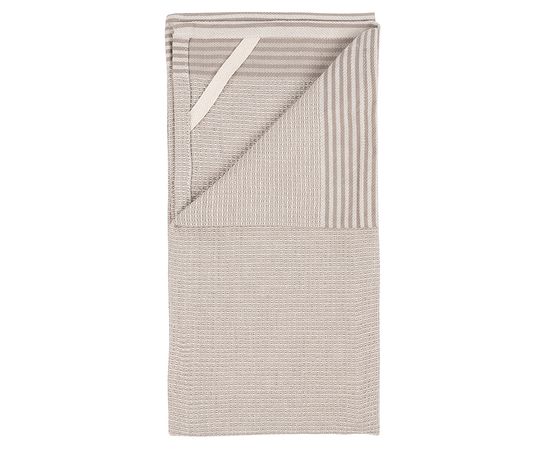 Набор из двух вафельных полотенец с контрастным кантом из коллекции Essential, 50х70 см, Tkano, фото , изображение 3