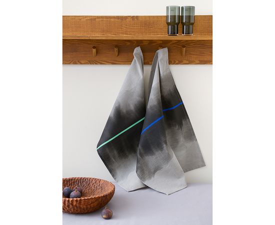 Набор из двух кухонных полотенец из коллекции Slow Motion, 50х70 см, Tkano, фото , изображение 2