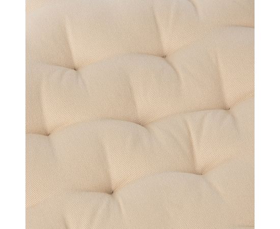 Подушка на стул круглая из хлопка бежевого цвета из коллекции Essential, 40 см, Tkano, фото , изображение 3