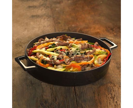 Кастрюля чугунная эмалированная красная, 28 см, LAVA, фото , изображение 8 Кастрюля чугунная эмалированная красная, 28 см, LAVA, фото , изображение 8