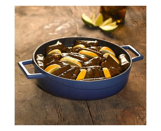 Кастрюля чугунная эмалированная красная, 28 см, LAVA, фото , изображение 10 Кастрюля чугунная эмалированная красная, 28 см, LAVA, фото , изображение 10