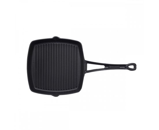 Сковорода-гриль чугунная, 26*26 см, LAVA, фото , изображение 4