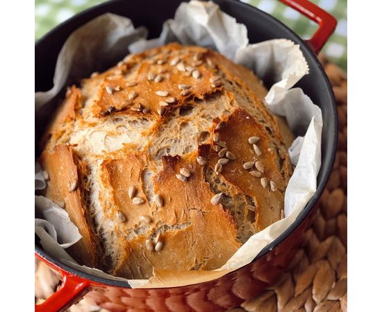 Кастрюля чугунная эмалированная оранжевая со стеклянной крышкой, 28 см, LAVA, фото , изображение 3 Кастрюля чугунная эмалированная оранжевая со стеклянной крышкой, 28 см, LAVA, фото , изображение 3