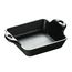 Сковорода порционная квадратная 16.5 х16.5 см, черная, чугун, Lodge, фото 