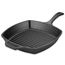 Сковорода-гриль квадратная 27х27, черная, чугун, Lodge, фото 