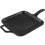 Сковорода-гриль квадратная 30х30 см, черная, чугун, Lodge, фото 