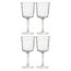 Набор бокалов для вина Arctic, 360 мл, прозрачный, 4 шт., Liberty Jones, фото 