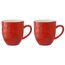Набор кружек Birds of Paradise, 500 мл, красные, 2 шт., Liberty Jones, фото 