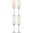 Набор бокалов для шампанского Gemma Opal, 225 мл, 4 шт., Liberty Jones, фото 