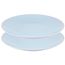 Набор обеденных тарелок Simplicity, d 26 см, голубые, 2 шт., Liberty Jones, фото 