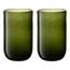 Набор стаканов Flowi, 510 мл, темно-зеленые, 2 шт., Liberty Jones, фото 