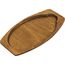 Подставка для сковороды овальная 4020499, коричневая, дерево, Lodge, фото 